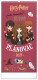 NOTIQUE Wall Calendar Family Planning Harry Potter CZ/SK 2027, 21 x 42 cm