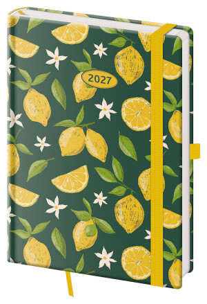 Weekly diary A5 Vario with elastic band - Reklamnepredmety