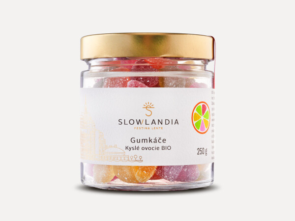 Gummies – Sour fruit BIO 250 g