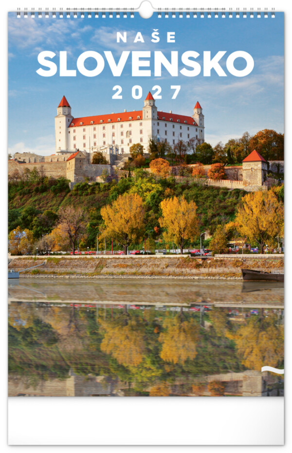 NOTIQUE Wall calendar Our Slovakia 2027, 33 x 46 cm