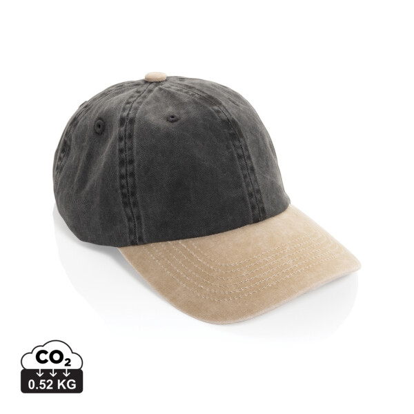 BEAU AWARE™ Washed 6-panel two-tone cap