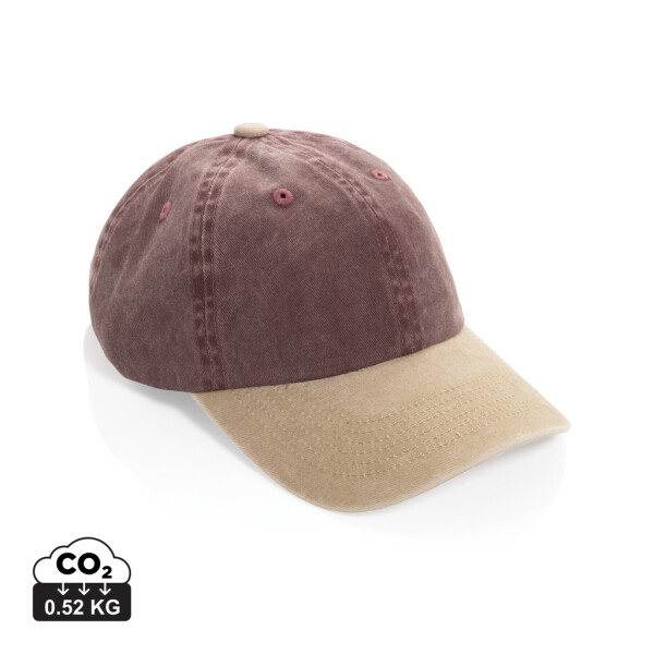 BEAU AWARE™ Washed 6-panel two-tone cap