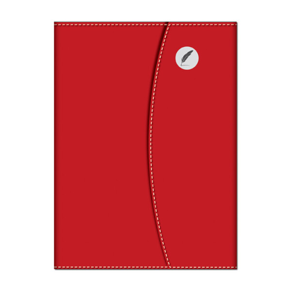 MAGNETIC NOTEBOOK RED