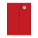 MAGNETIC NOTEBOOK RED