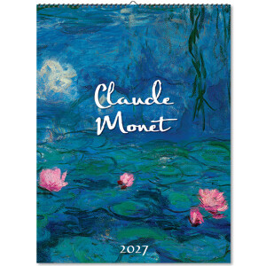 Wall calendar Claude Monet 2027 - Reklamnepredmety
