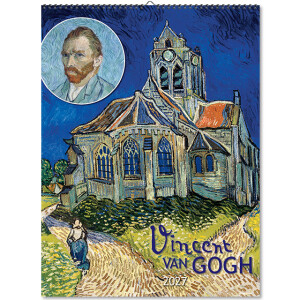 Ponořte se do světa Vincenta van Gogha a jeho děl plných barev, emocí a pohybu. Tento kalendář vám přináší výběr jeho ikonických obrazů – od krajin Arles a Saint-Rémy přes rozkvetlé sady a obilná pole až po pohledy na Auvers a Paříž. Nechybí ani jemná krása mandlových květů či slavná Hvězdná noc, které vašemu prostoru dodají uměleckou inspiraci po celý rok. Kalendář: UNI Rozsah: 14 listů - Reklamnepredmety