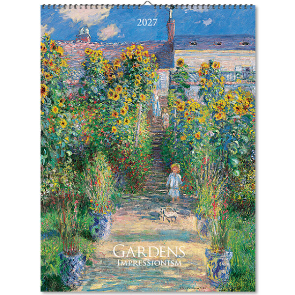 Wall calendar Gardens Impressionism 2027