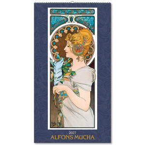 Wall calendar Alfons Mucha 2027 - Reklamnepredmety