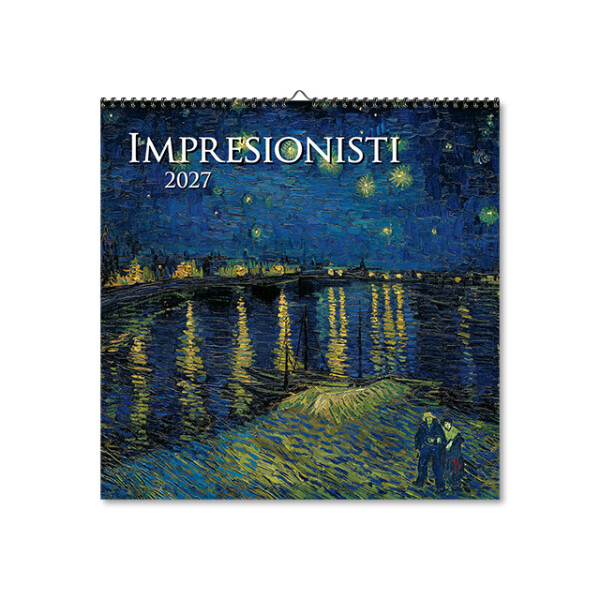Wall calendar Impressionists square 2027
