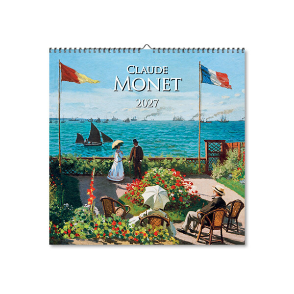 Wall calendar Claude Monet square 2027