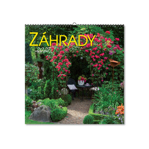 Wall calendar Gardens square 2027 - Reklamnepredmety
