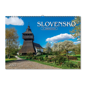 Wall calendar Slovakia in pictures 2027 - Reklamnepredmety