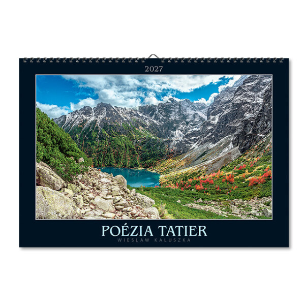 Wall calendar Poetry of the Tatras 2027