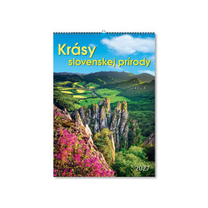 Wall calendar Beauty of Slovak nature 2027 - Reklamnepredmety