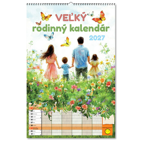 Wall calendar Large family calendar 2027