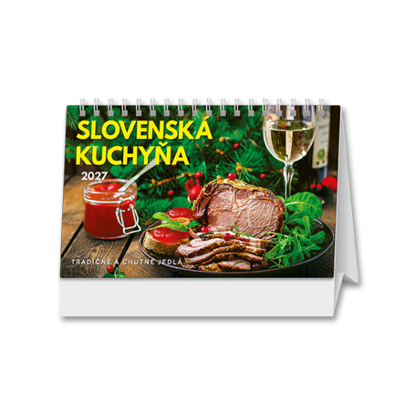 Table calendar Slovak cuisine 2027