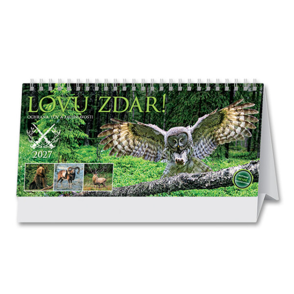 Happy Hunting! Desk Calendar 2027