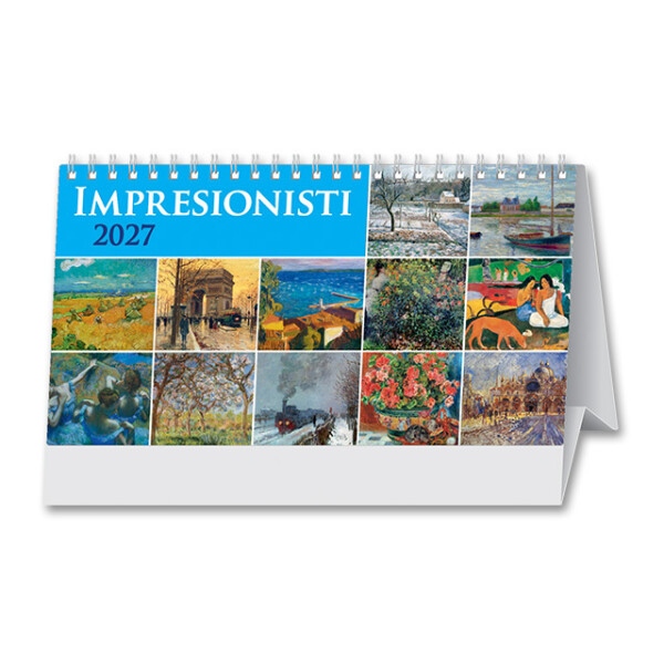 Desk calendar Impressionists 2027