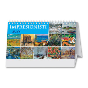 Desk calendar Impressionists 2027 - Reklamnepredmety