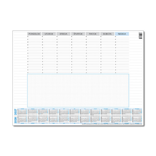 Work mat 2027