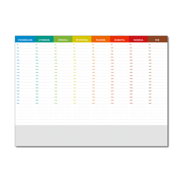 Plain colored pad
