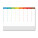 Plain colored pad - P02-26 - variant Sp P02-27