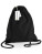 WM810 EarthAware™ Organic Gymsac - WM810_Black_Black - variant Ls 1000233387