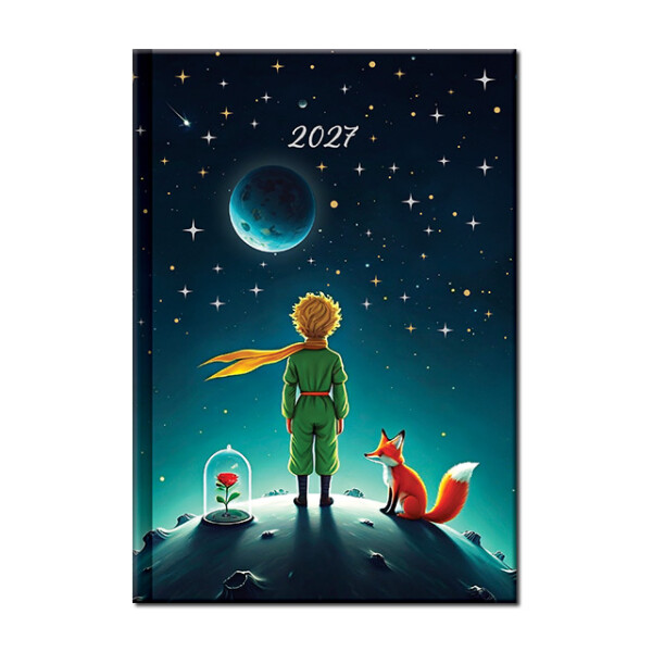 Weekly diary A5 ART LITTLE PRINCE 2027