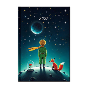 Weekly diary A5 ART LITTLE PRINCE 2027 - Reklamnepredmety