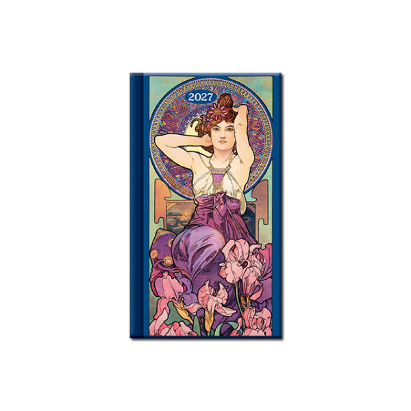 Mini diary A6 ART MUCHA 2027