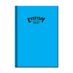 Daily diary A5 Everyday COLORS blue 2027 - Reklamnepredmety