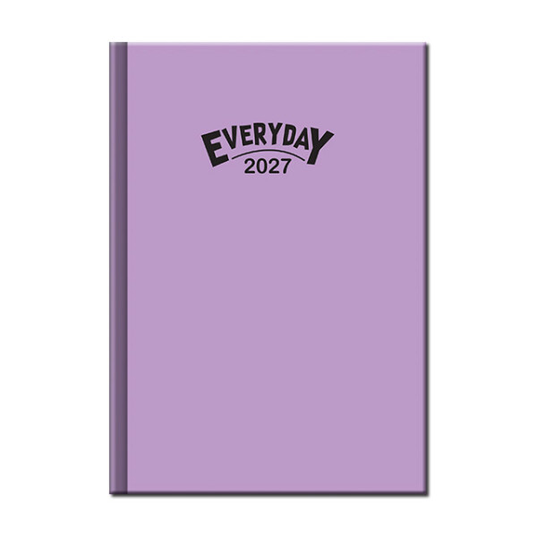 A5 Everyday COLORS diary purple 2027