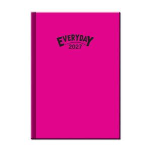 A5 Everyday COLORS diary cyclamen 2027 - Reklamnepredmety