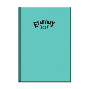 A5 Everyday COLORS daily diary mint 2027 - Reklamnepredmety