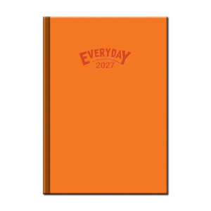Daily diary A5 Everyday orange 2027 - Reklamnepredmety
