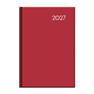 Daily diary A5 FALCON red 2027 - Reklamnepredmety