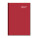 Weekly diary A5 FALCON red 2027