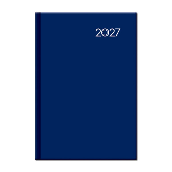 Weekly diary A5 FALCON blue 2027
