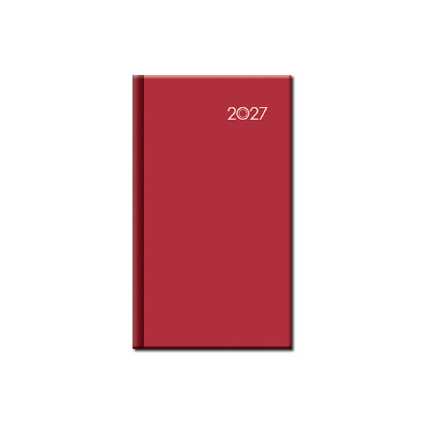 Mini diary A6 FALCON red 2027