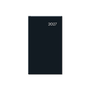 Mini diary A6 FALCON black 2027 - Reklamnepredmety