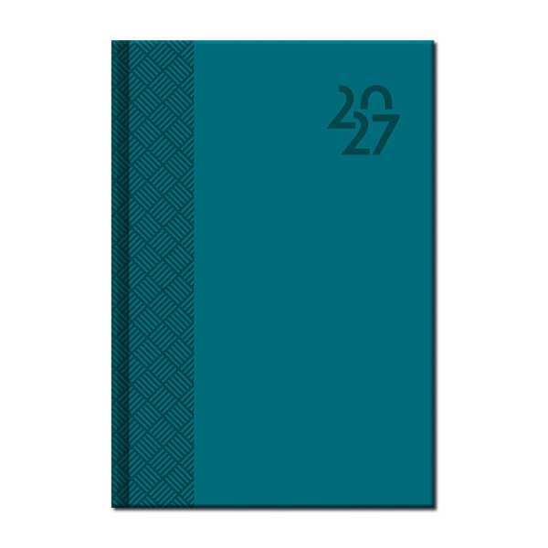 Daily diary A5 VENETIA turquoise 2027