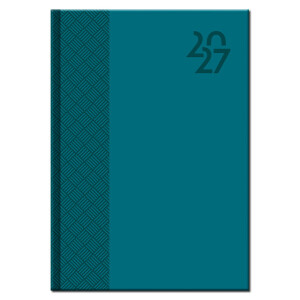 Manager diary B5 VENETIA turquoise 2027 - Reklamnepredmety