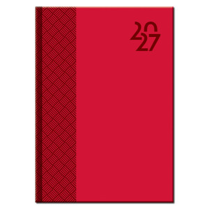 Manager diary B5 VENETIA red 2027 - Reklamnepredmety
