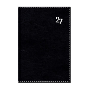 Daily diary A5 NEAPOL black 2027 - Reklamnepredmety