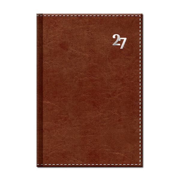 Daily diary A5 NEAPOL brown 2027