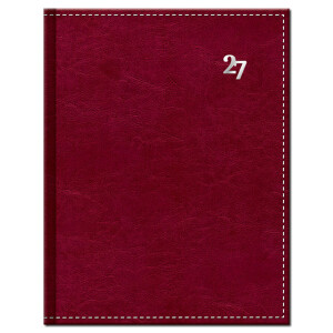Manager diary A4 NEAPOL burgundy 2027 - Reklamnepredmety