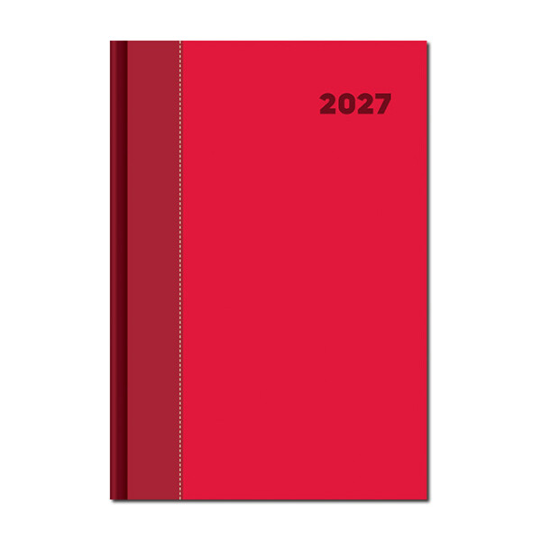 Daily diary A5 DOLCETTO red red 2027