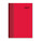Daily diary A5 DOLCETTO red red 2027