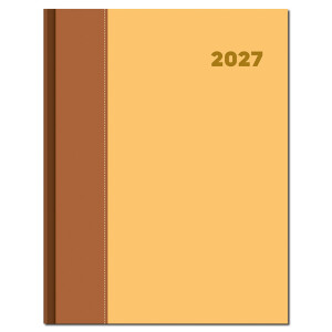 Manager diář A4 DOLCETTO hnědo zlatý 2027 - Reklamnepredmety