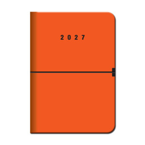 Weekly diary A5 CAPRI Orange 2027 - Reklamnepredmety